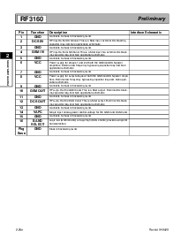 浏览型号RF3160的Datasheet PDF文件第4页