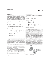 浏览型号IRF7807Z的Datasheet PDF文件第8页