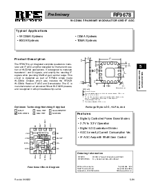浏览型号RF9678的Datasheet PDF文件第1页
