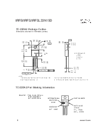 浏览型号IRFB33N15D的Datasheet PDF文件第8页