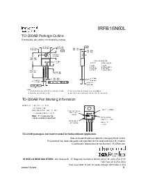 浏览型号IRFB16N60L的Datasheet PDF文件第9页