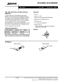 浏览型号RFD16N05SM的Datasheet PDF文件第1页