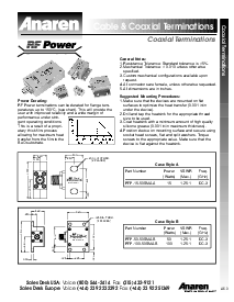 浏览型号RFP-100-50SMA-B的Datasheet PDF文件第1页
