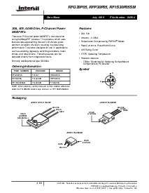 浏览型号RFP30P05的Datasheet PDF文件第1页