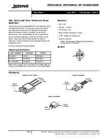 浏览型号RFP40N10的Datasheet PDF文件第1页