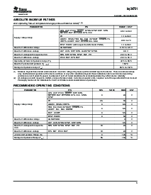 浏览型号BQ24721RHBR的Datasheet PDF文件第3页