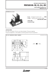 浏览型号RM500HA-H的Datasheet PDF文件第1页