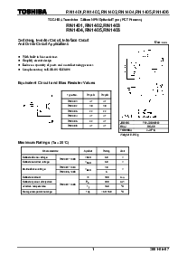浏览型号RN1405的Datasheet PDF文件第1页