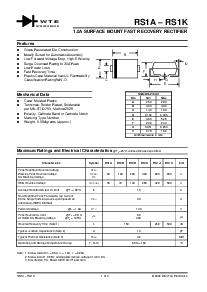 浏览型号RS1A-T1的Datasheet PDF文件第1页