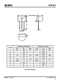 浏览型号RT9165-CZ的Datasheet PDF文件第5页