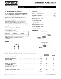 浏览型号RURD620CCS9A的Datasheet PDF文件第1页