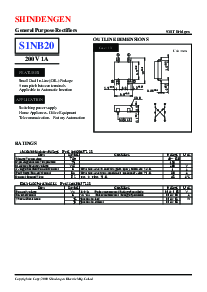 浏览型号S1NB20的Datasheet PDF文件第1页