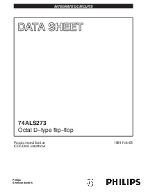 浏览型号74ALS273的Datasheet PDF文件第1页