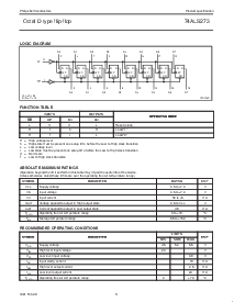 浏览型号74ALS273的Datasheet PDF文件第3页