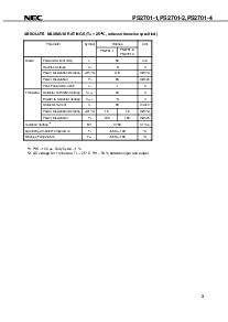 浏览型号PS2701-4的Datasheet PDF文件第3页