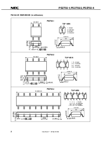 浏览型号PS2702的Datasheet PDF文件第2页