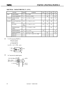 浏览型号PS2705-1-V的Datasheet PDF文件第4页