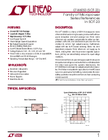 浏览型号LT1460HCS3-2.5的Datasheet PDF文件第1页