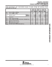 浏览型号TMS44409的Datasheet PDF文件第9页