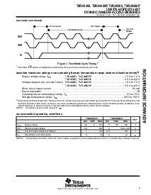 浏览型号TMS46400PDJ的Datasheet PDF文件第5页