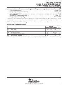 浏览型号TMS465169P的Datasheet PDF文件第7页