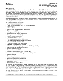浏览型号TMS470R1A288的Datasheet PDF文件第5页