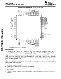浏览型号TMS470R1A64的Datasheet PDF文件第2页
