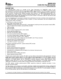 浏览型号TMS470R1B768的Datasheet PDF文件第3页