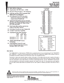浏览型号TMS4C2972的Datasheet PDF文件第1页