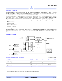 浏览型号AS4C256K16E0的Datasheet PDF文件第2页