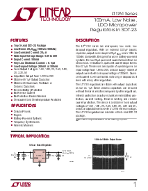 浏览型号LT1761ES5-SD的Datasheet PDF文件第1页