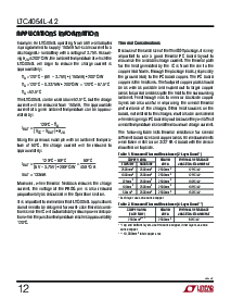 浏览型号LTC4054LES5-4.2的Datasheet PDF文件第12页