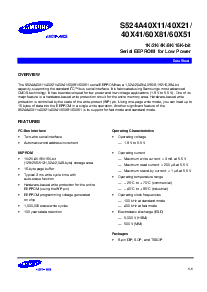 浏览型号S524A60X81的Datasheet PDF文件第1页