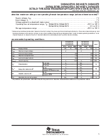 浏览型号SN54ALS574BJ的Datasheet PDF文件第5页