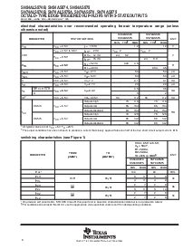 浏览型号SN54ALS574BJ的Datasheet PDF文件第6页