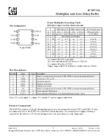 浏览型号ICS570MT的Datasheet PDF文件第2页