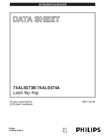 浏览型号74ALS573BD的Datasheet PDF文件第1页
