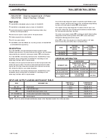 浏览型号74ALS573BN的Datasheet PDF文件第2页
