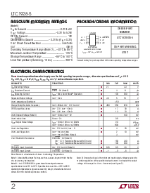 浏览型号LTC1928ES6-5的Datasheet PDF文件第2页