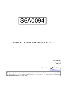 浏览型号S6A0094的Datasheet PDF文件第1页