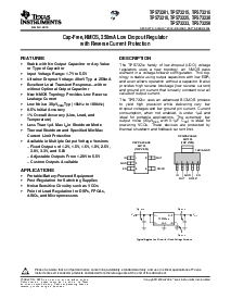 浏览型号TPS73225DBVT的Datasheet PDF文件第1页