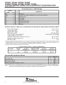 浏览型号TPS76650D的Datasheet PDF文件第4页