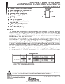 浏览型号TPS76433DBVT的Datasheet PDF文件第1页