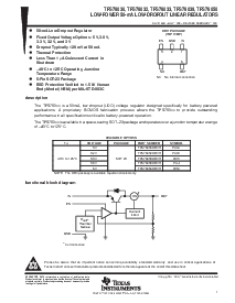 浏览型号TPS76050DBV的Datasheet PDF文件第1页