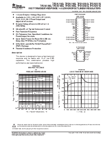 浏览型号TPS76733QD的Datasheet PDF文件第1页