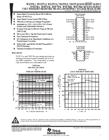浏览型号TPS77833D的Datasheet PDF文件第1页