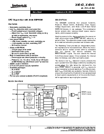 浏览型号X4043S8I-2.7A的Datasheet PDF文件第1页