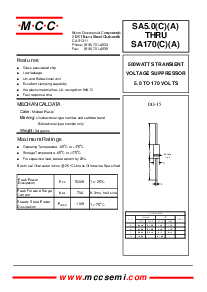 浏览型号SA100的Datasheet PDF文件第1页