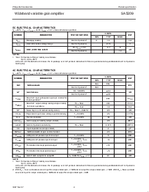 浏览型号SA5209D的Datasheet PDF文件第4页