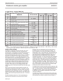 浏览型号SA5219D的Datasheet PDF文件第4页